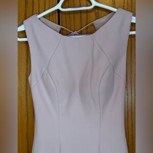 Ella Rosa Elegant Blush Sleeveless Dress